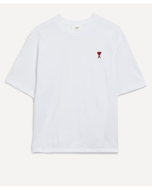 AMI White De Coeur T-shirt for men