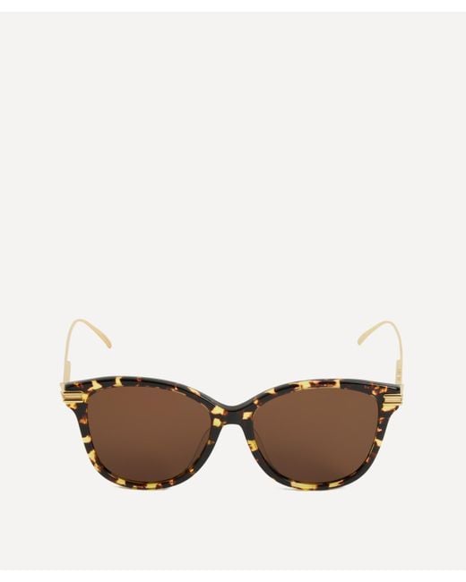 Bottega Veneta Brown Women's Cat-eye Sunglasses One Size