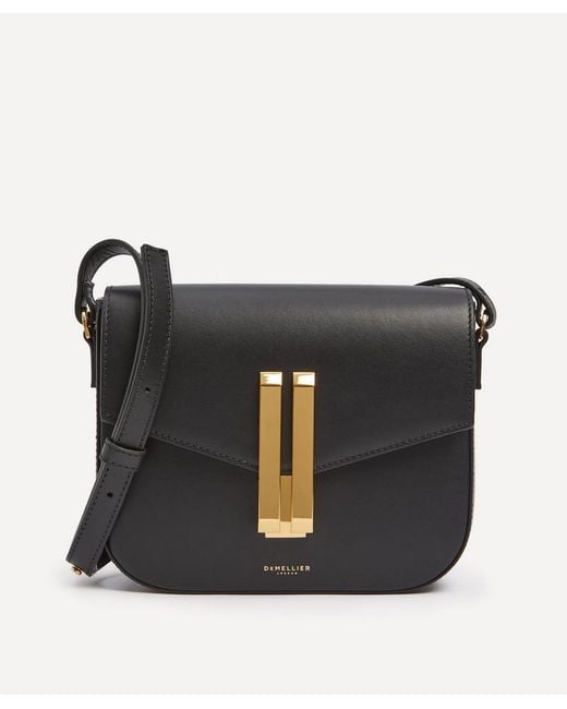 DeMellier London Black Small Vancouver Crossbody Bag Luxury