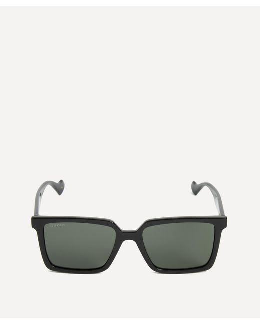 Gucci Green Mens Square Sunglasses One Size for men