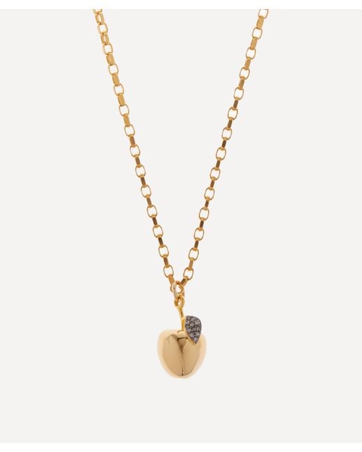 Kirstie Le Marque 9ct Gold-Plated Diamond Chunky Lock Pendant