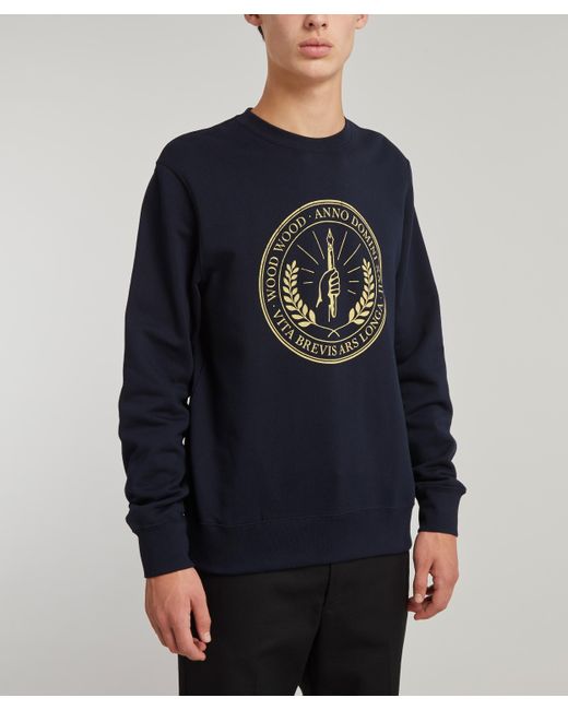 wood wood hugh sweatshirt