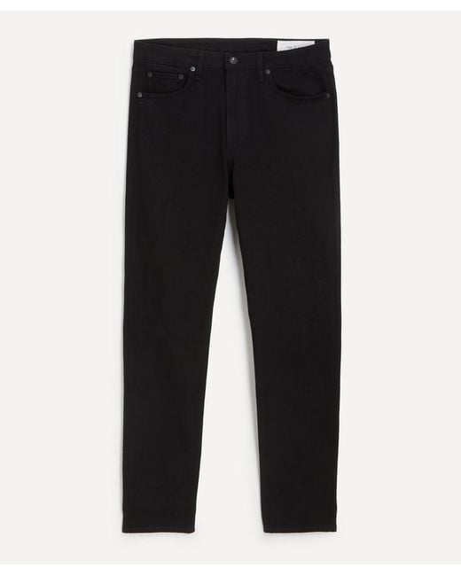 Rag & Bone Black Fit 3 Athletic Authentic Fit Stretch Jeans for men