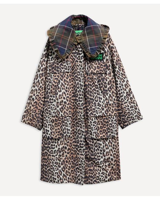 BARBOUR X GANNI WATERPROOF PARKA JACKET