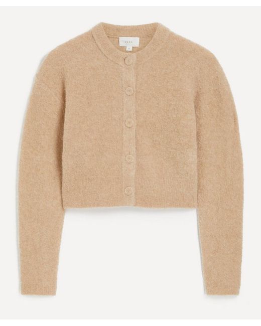 Clea Natural Arthur Alpaca-Blend Cardigan