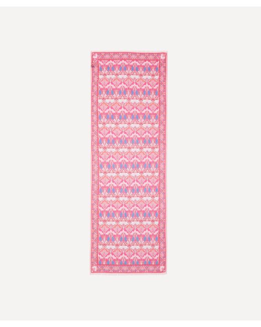Liberty Pink Women's Ianthe 70x200 Wool-cashmere Scarf One Size