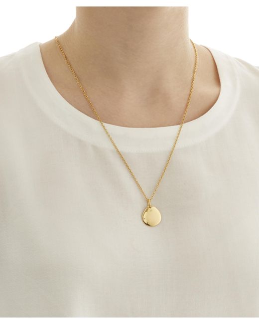 Gold Vermeil Siren Small Pendant Charm 