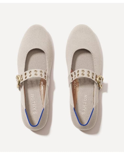 Rothy's Natural The Ballet Mary Janes