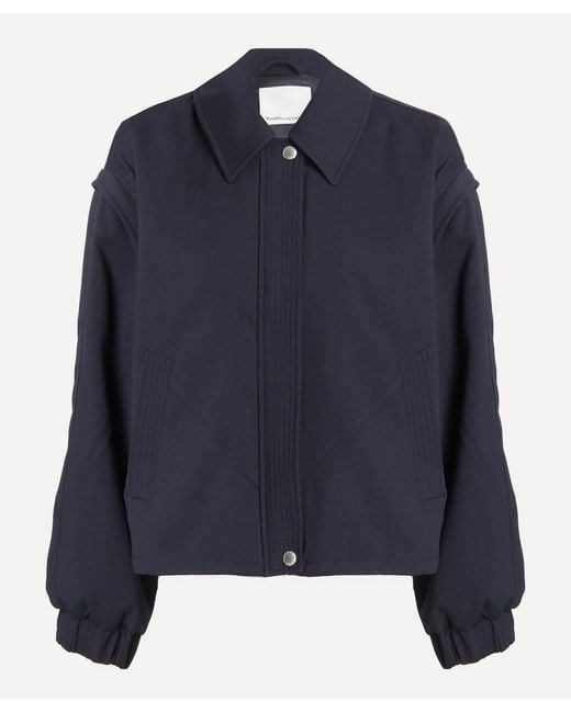 YMC Blue Heath Bomber Jacket