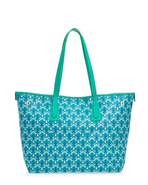 Liberty Green Little Marlborough Tote Bag In Iphis Canvas