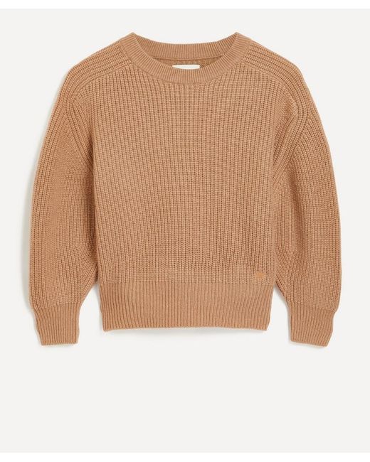 Loulou Studio Natural Marcela Cashmere Sweater