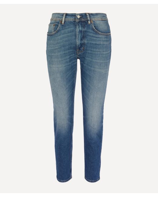 Acne Blue Melk Slim Tapered-fit Jeans