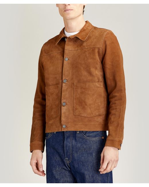 Nudie Jeans Dante Nubuck Leather Jacket 