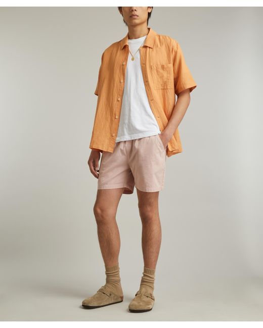 Folk Orange Mens Gabe Short Sleeve Shirt 3 for men