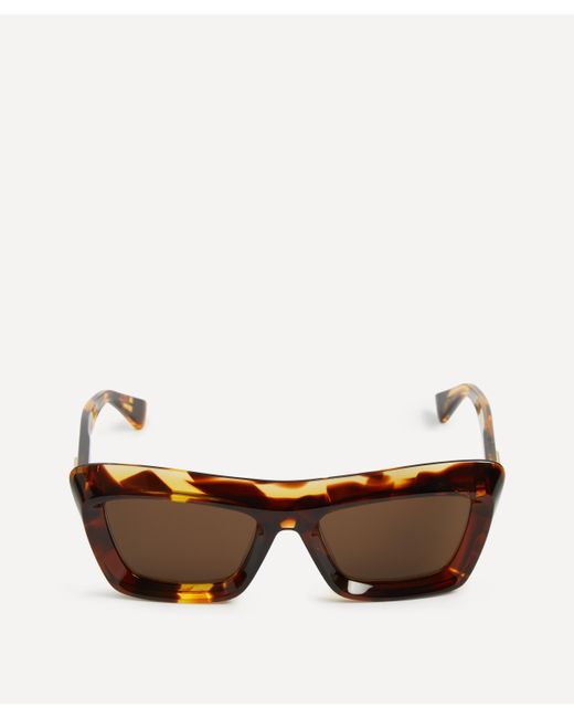 Bottega Veneta Brown Women's Square Sunglasses One Size
