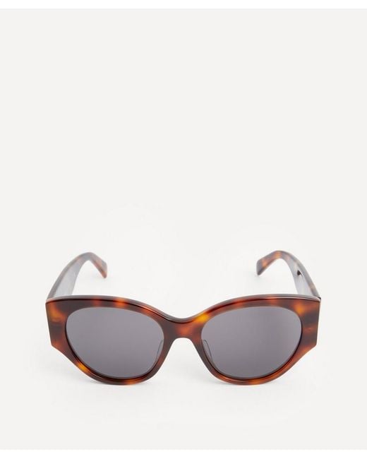 Céline Multicolor Triomphe Butterfly Sunglasses