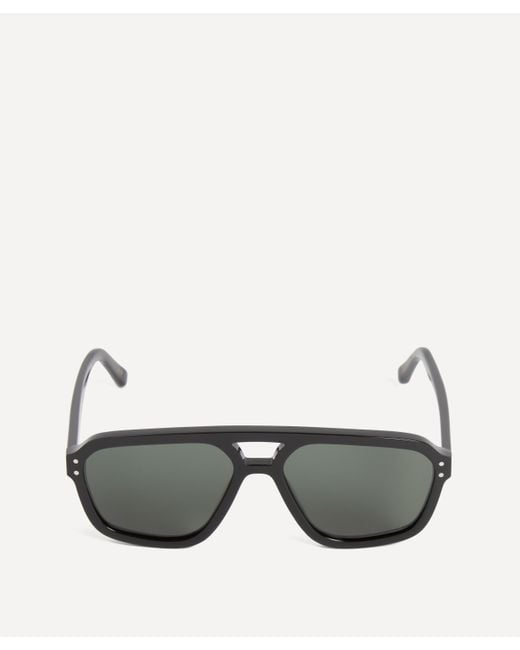 Monokel Gray Mens Jet Aviator Sunglasses One Size for men