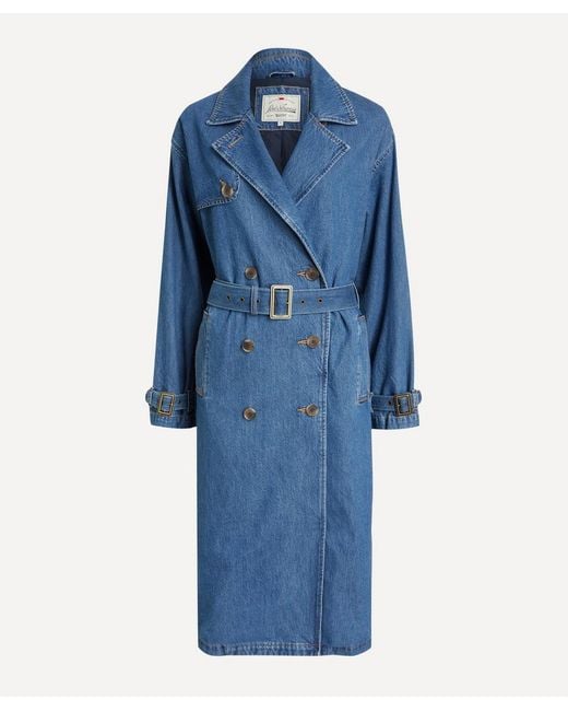 Levi's Blue Spade Trench Coat