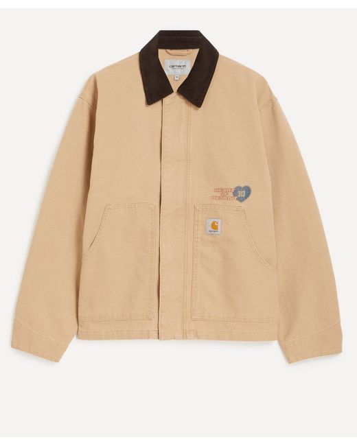 Carhartt Natural Og Arcan Graphic Jacket for men