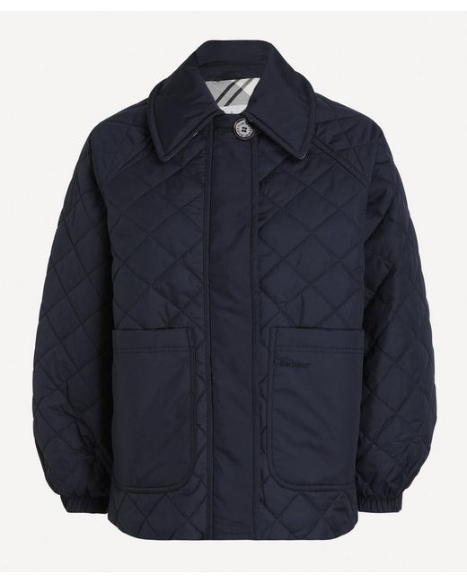 Barbour Blue Laoise Quilted Jacket