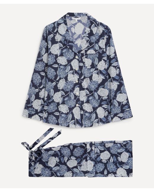 Liberty Blue Women's Azores Tana Lawn Cotton Classic Pyjama Set Xl