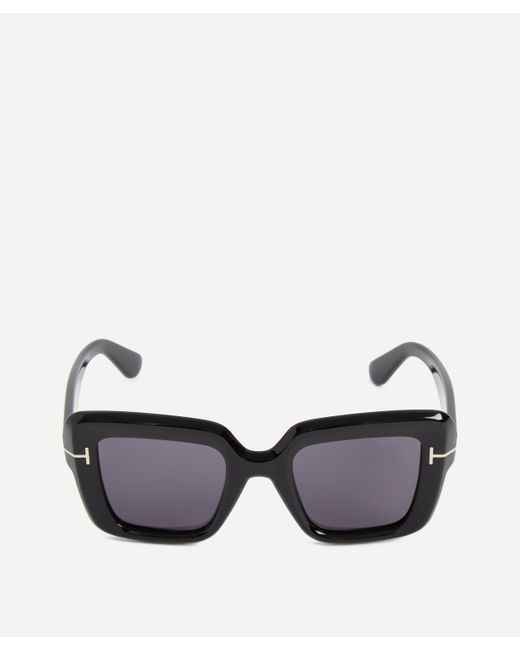 Tom Ford Black Women's Fausto Square Sunglasses One Size