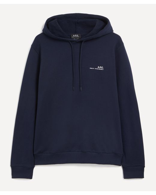A.P.C. Blue A. P.c. Mens Small Logo Sweater for men