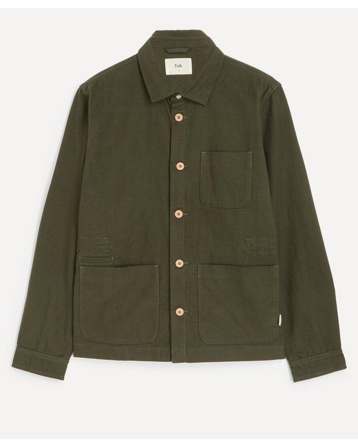 Folk Green Assembly Jacket for men