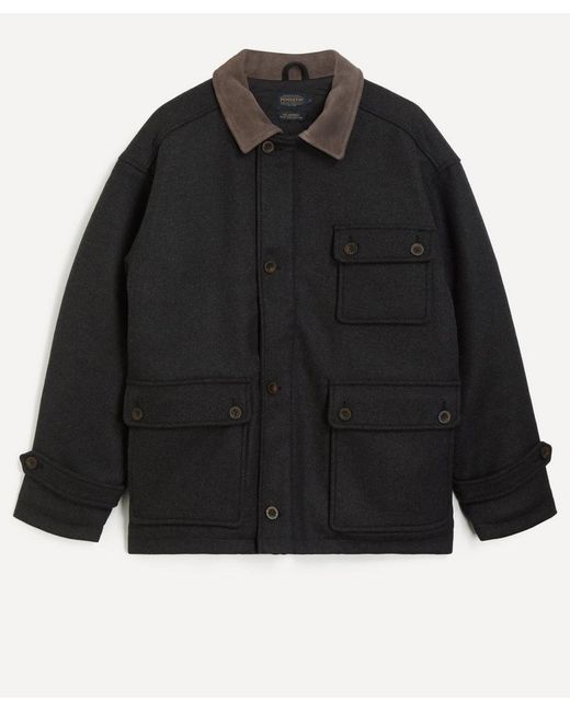Pendleton Black Hunting Jacket for men
