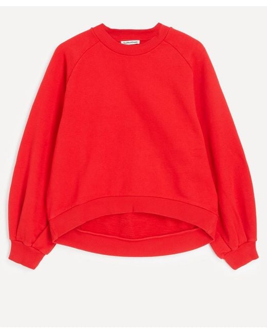 YMC Red Bellow Sleeve Sweatshirt