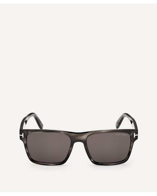 Tom Ford Gray Calder Square Sunglasses for men