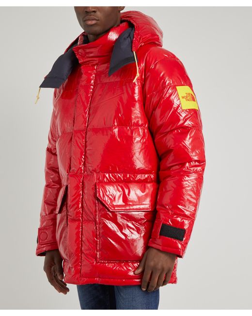 Download The North Face Synthetic Brown Label Glossy Ripstop Puffer ... Yellowimages Mockups