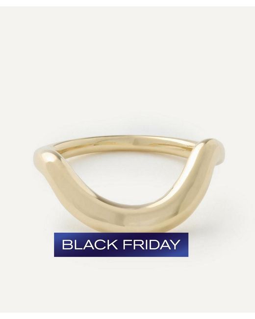 Balint Samad White 9Ct Tangent Ring