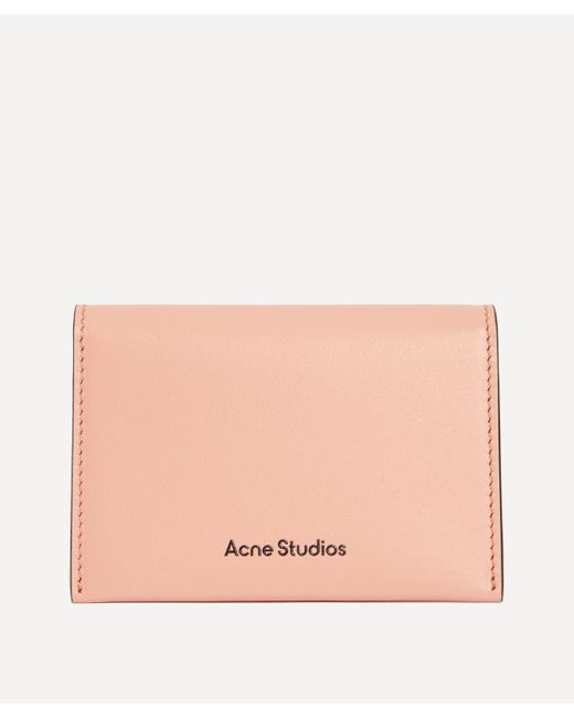 Acne Natural Women's Folded Leather Wallet One Size