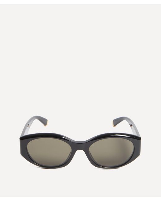 Stella McCartney Gray Women's Oval Sunglasses One Size