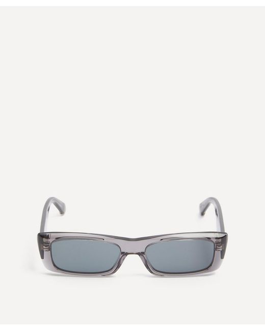 Stella McCartney White Rectangular Sunglasses