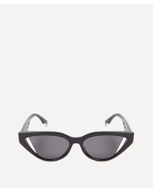 Fendi Black Way Cat-eye Sunglasses One Size