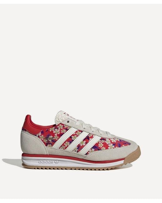 Adidas Pink X Liberty London Sl 72 Rs Kids Shoes
