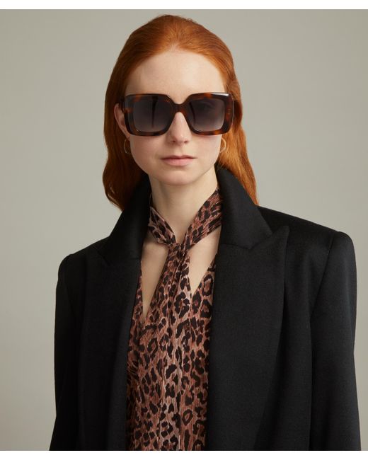 Céline Brown Women's Oversized Square Sunglasses One Size