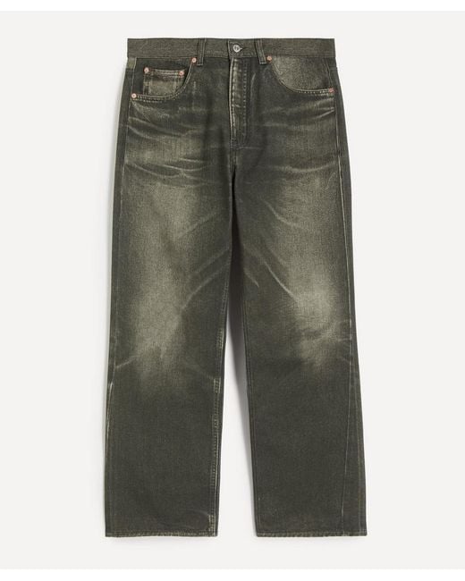 Our Legacy Men's Green Third Cut Jeans