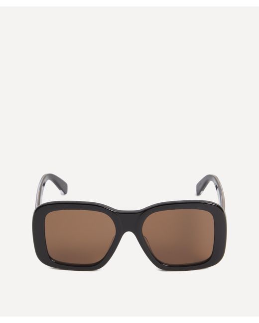 Stella McCartney Brown Women's Square Sunglasses One Size