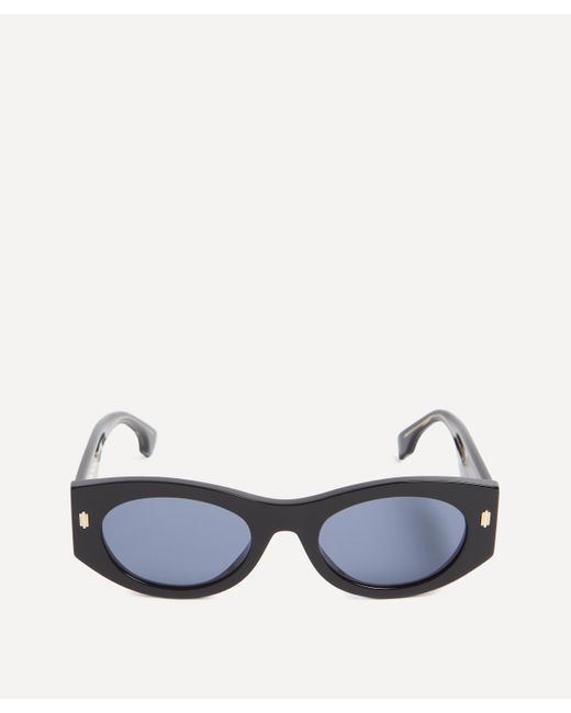 Fendi Blue Roma Cat-eye Sunglasses One Size