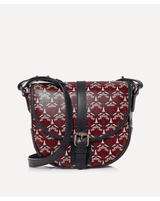 Liberty Red Women's Carnaby Saddle Bag In Iphis Canvas