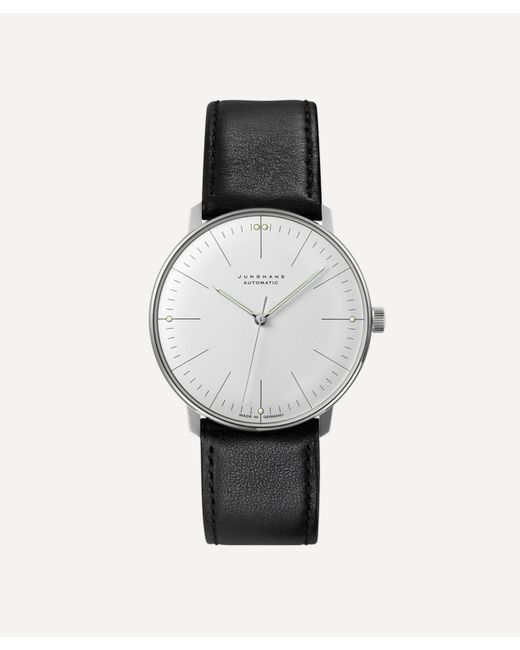 Junghans White Mens Max Bill Handaufzug Sapphire Crystal Watch One Size for men