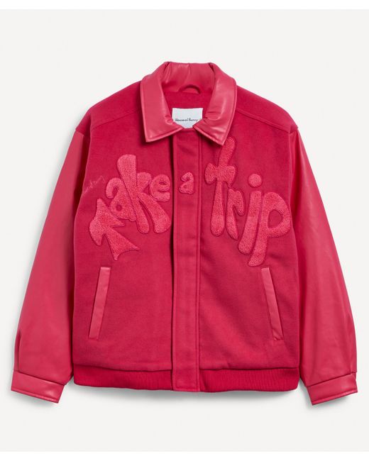 House Of Sunny Red Women's Take A Trip Bomber Jacket
