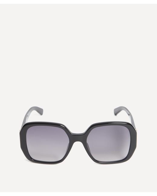 Stella McCartney Gray Women's Oversized Square Sunglasses One Size