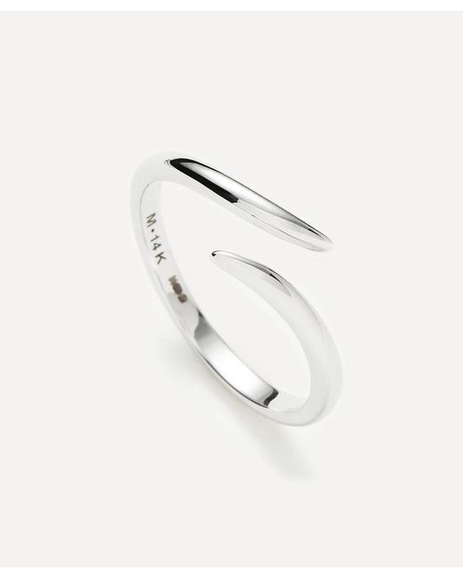 Missoma Natural 14Ct Fine Open Claw Ring