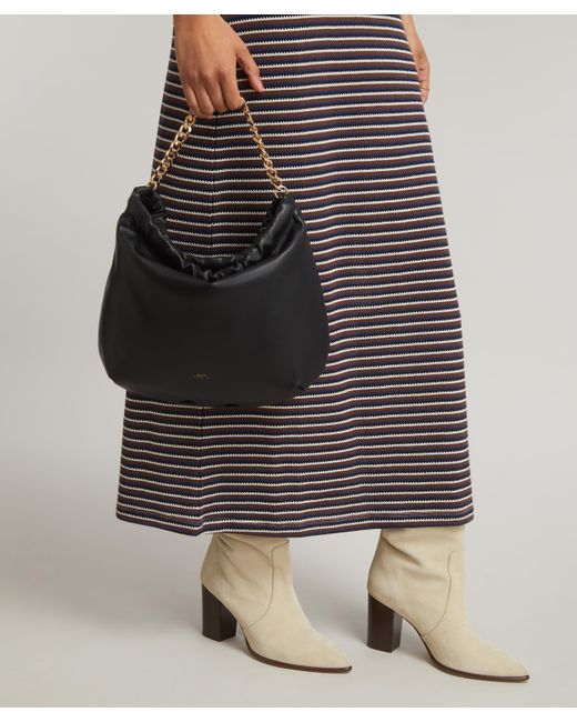 A.P.C. Black A. P.c. Women's Ninon Chaine Shoulder Bag One Size