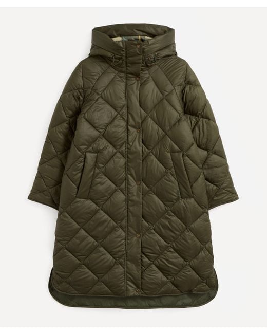 Barbour Multicolor Sandyford Long Quilted Coat