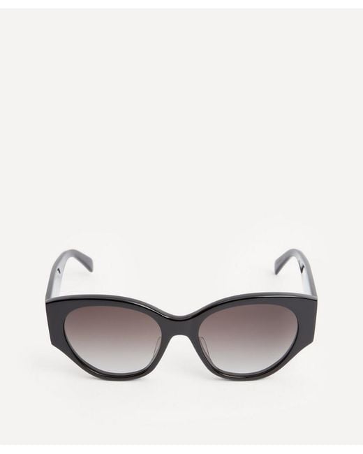 Céline Black Triomphe Butterfly Sunglasses